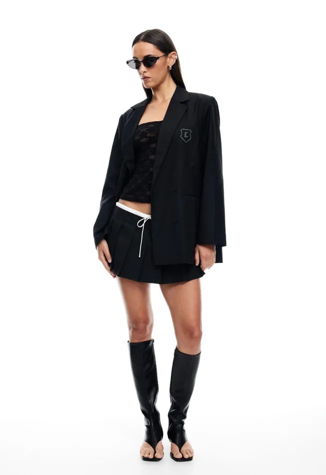 Lioness Fashion DYNASTY MINI SKORT Onyx Women Shorts Lioness Fashion DYNASTY MINI SKORT Onyx Women Shorts