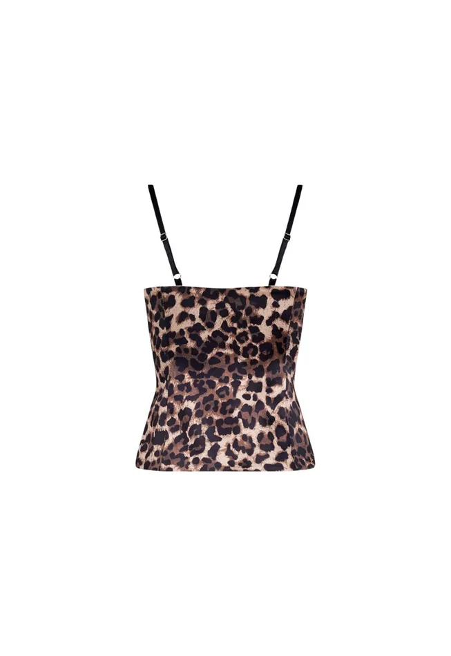 Lioness Fashion ENIGMATIC CAMI Leopard Women Sets and Coords Lioness Fashion ENIGMATIC CAMI Leopard Women Sets and Coords