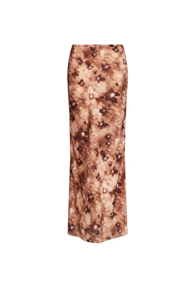 Lioness Fashion HUDSON MAXI SKIRT Chocolate Floral Women Skirts Lioness Fashion HUDSON MAXI SKIRT Chocolate Floral Women Skirts