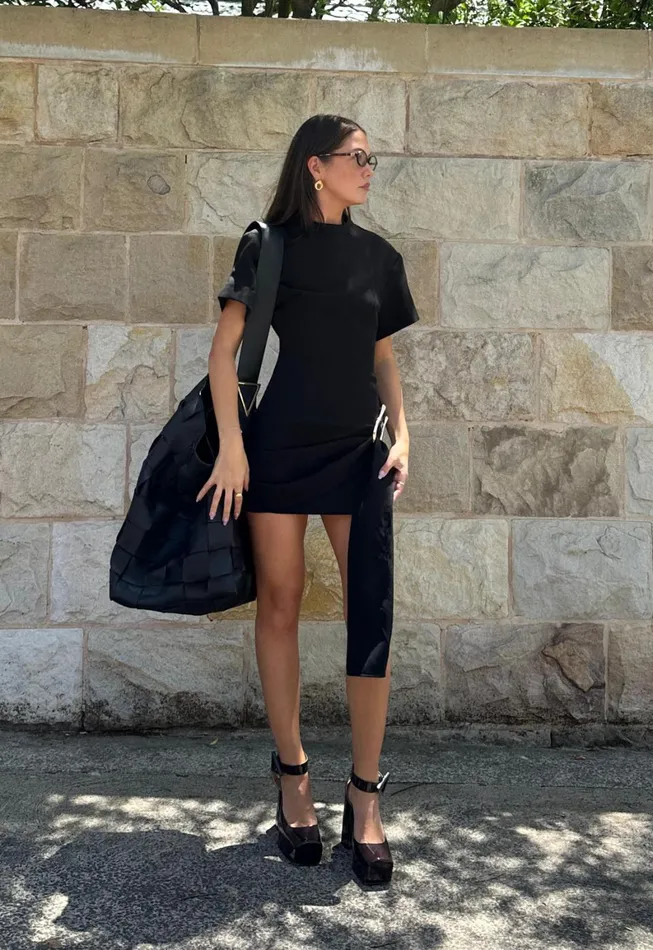 Lioness Fashion MARTINI MINI DRESS Onyx Women Dresses