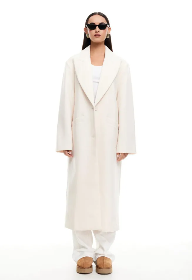 Lioness Fashion OLSEN COAT Cream Women Outerwear