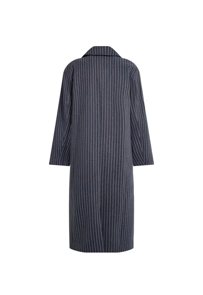 Lioness Fashion OLSEN COAT Onyx Pinstripe Women Outerwear
