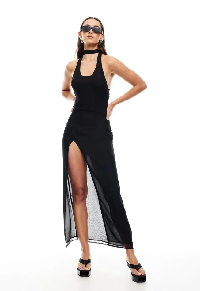 Lioness Fashion WESTWOOD MAXI DRESS Onyx Women Dresses Lioness Fashion WESTWOOD MAXI DRESS Onyx Women Dresses
