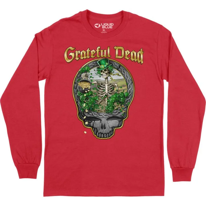 Liquid Blue Long Sleeve Men Celtic Bertha Long Sleeve TShirt