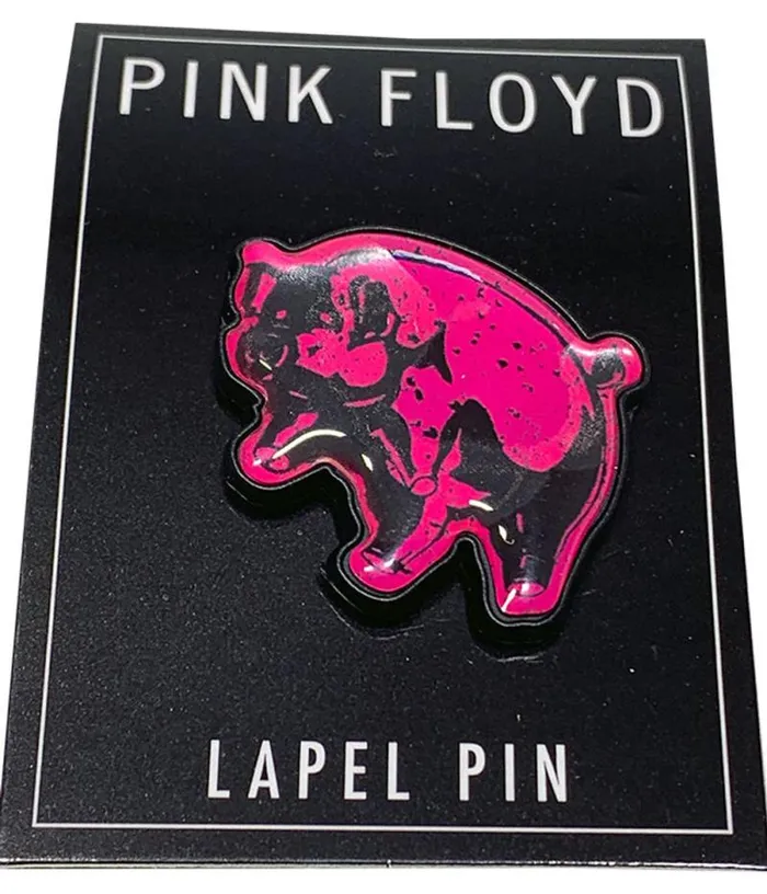 Liquid Blue Pins Accessories Pink Floyd Pig Lapel Pin