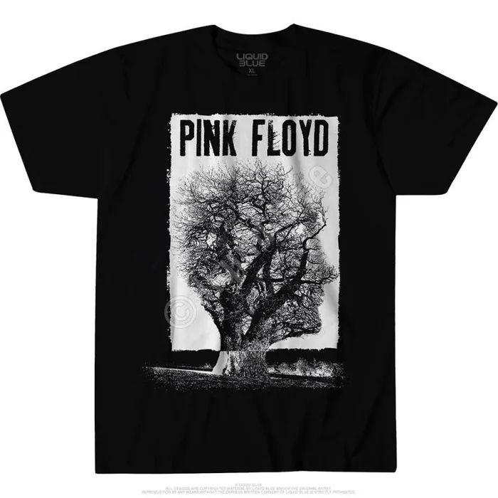 Liquid Blue PolyCotton TShirt Men Floyd Half Life Black PolyCotton TShirt
