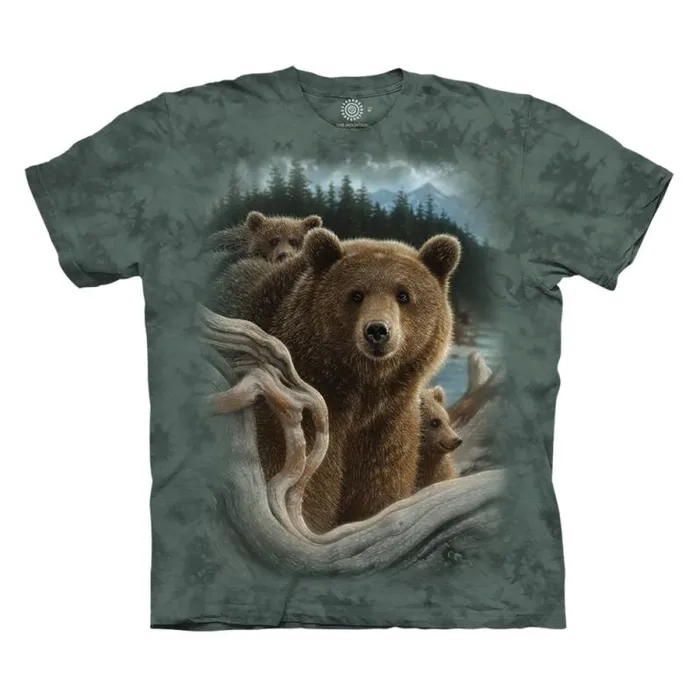 Liquid Blue TShirt Men Backpacking Classic Cotton TShirt