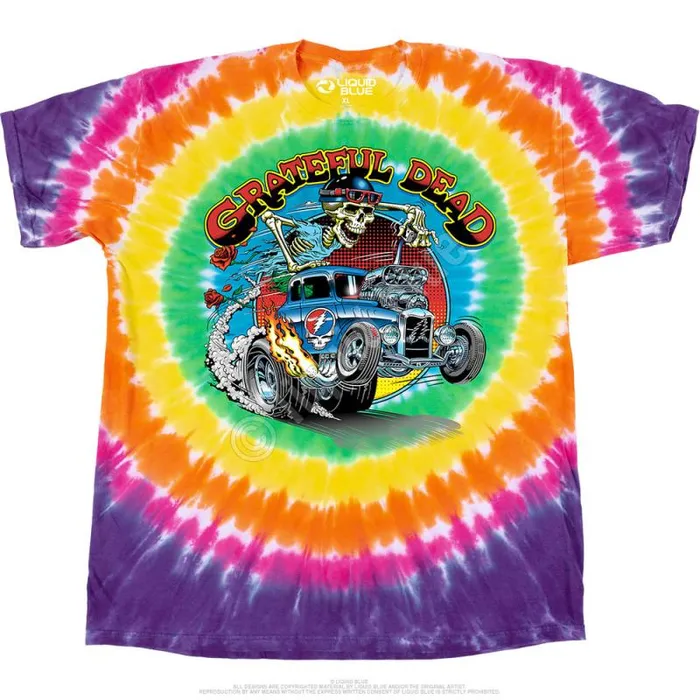 Liquid Blue TShirt Men Steal Your Hot Rod TShirt