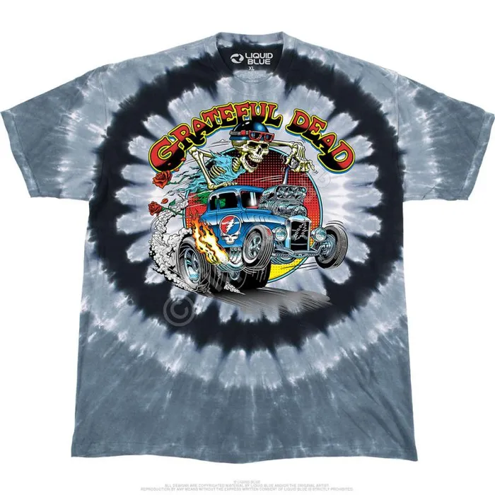 Liquid Blue TShirt Men Steal Your Hot Rod TShirt