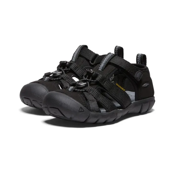 Little Kids039 Black Water Sandals 8211 Seacamp II CNX Kids KEEN Little Kids Little Kids039 Black Water Sandals 8211 Seacamp II CNX Kids KEEN Little Kids