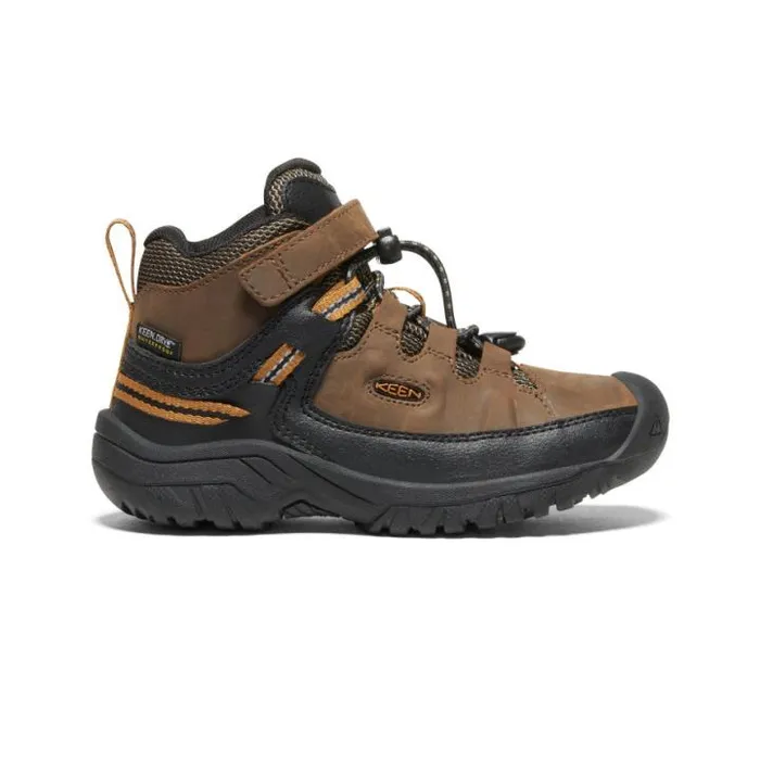 Little Kids039 Dark Brown Hiking Boots 8211 Targhee Mid WP Kids KEEN Little Kids