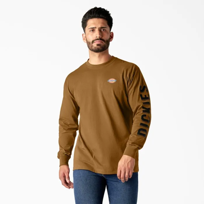 Long Sleeve Workwear Graphic TShirt Brown Duck Brown Duck bd Men Dickies TShirts Long Sleeve Workwear Graphic TShirt Brown Duck Brown Duck bd Men Dickies TShirts