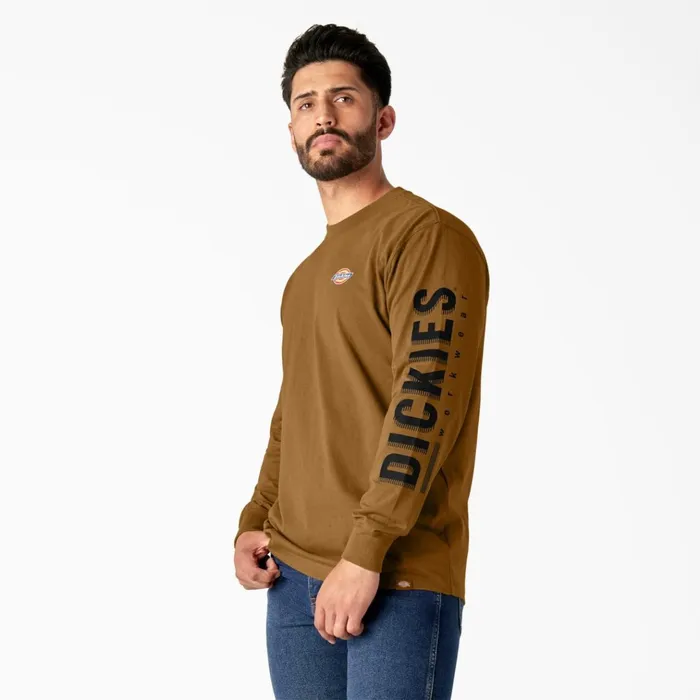 Long Sleeve Workwear Graphic TShirt Brown Duck Brown Duck bd Men Dickies TShirts Long Sleeve Workwear Graphic TShirt Brown Duck Brown Duck bd Men Dickies TShirts