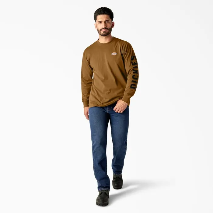 Long Sleeve Workwear Graphic TShirt Brown Duck Brown Duck bd Men Dickies TShirts Long Sleeve Workwear Graphic TShirt Brown Duck Brown Duck bd Men Dickies TShirts