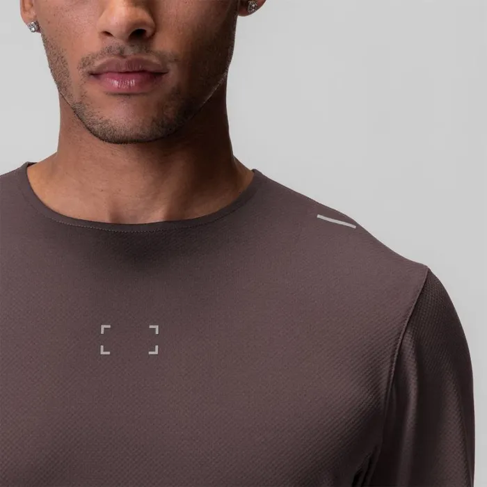 Long Sleeves Men ASRV NanoMesh Training Long Sleeve Nightshade 034space Bracket034