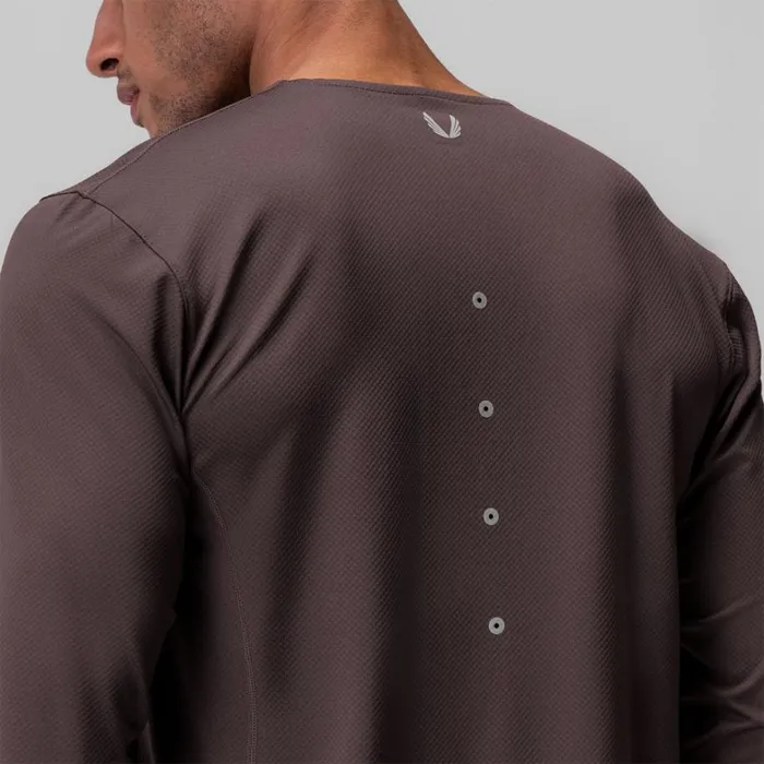Long Sleeves Men ASRV NanoMesh Training Long Sleeve Nightshade 034space Bracket034