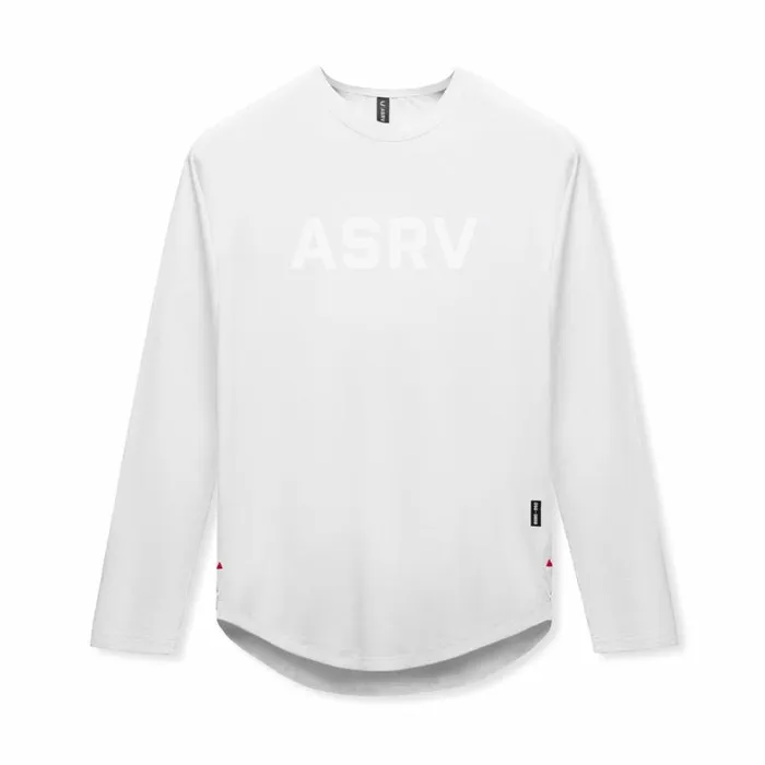 Long Sleeves Men ASRV SilverLite 20 Established Long Sleeve White 034asrv034