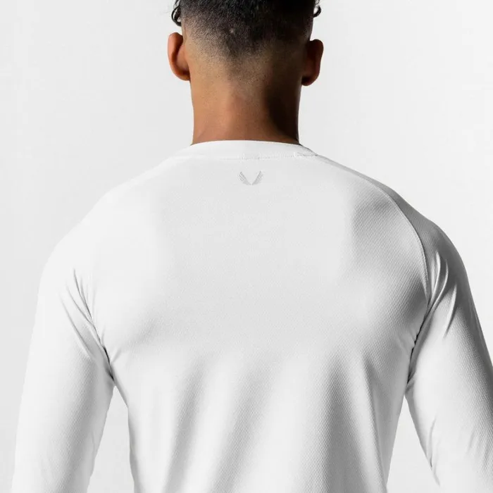 Long Sleeves Men ASRV SilverLite 20 Established Long Sleeve White 034asrv034