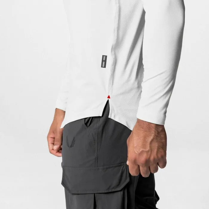 Long Sleeves Men ASRV SilverLite 20 Established Long Sleeve White 034asrv034