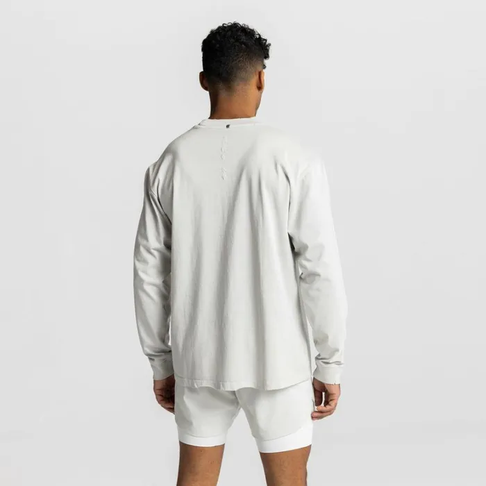 Long Sleeves Men ASRV Technical Essentials Relaxed Long Sleeve Faded Stone