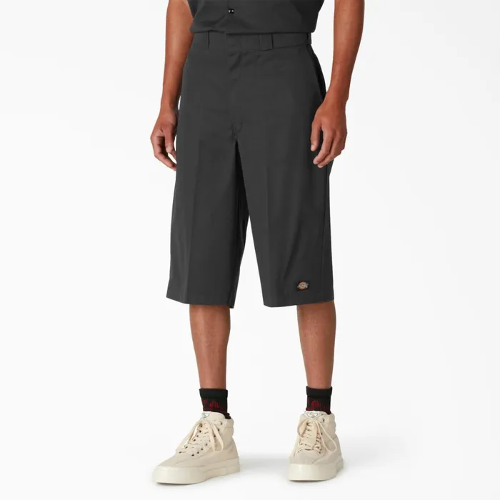 Loose Fit MultiUse Pocket Work Shorts 15034 Black Black bk Men Dickies Work Shorts Loose Fit MultiUse Pocket Work Shorts 15034 Black Black bk Men Dickies Work Shorts