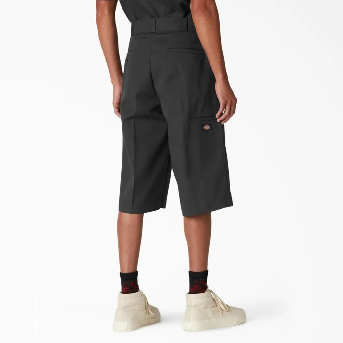 Loose Fit MultiUse Pocket Work Shorts 15034 Black Black bk Men Dickies Work Shorts Loose Fit MultiUse Pocket Work Shorts 15034 Black Black bk Men Dickies Work Shorts