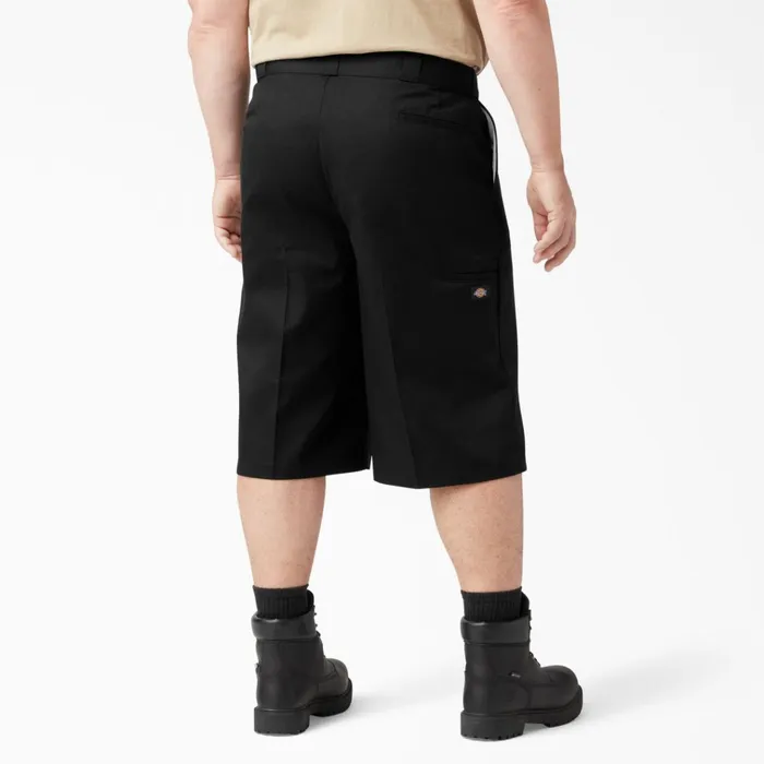 Loose Fit MultiUse Pocket Work Shorts 15034 Black Black bk Men Dickies Work Shorts Loose Fit MultiUse Pocket Work Shorts 15034 Black Black bk Men Dickies Work Shorts