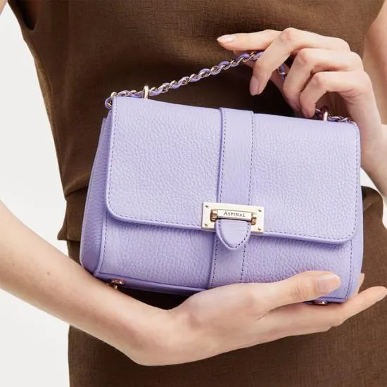 Lottie Bag English Lavender Pebble Women Aspinal Of London Shoulder