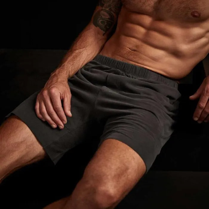 Lounge Men James Perse Boxer Short Classic Fit Carbon Pigment