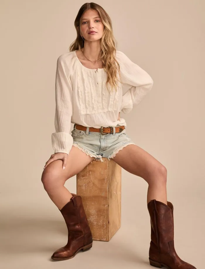 Low Rise Festival Short Hippie Wash Women Lucky Brand Shorts