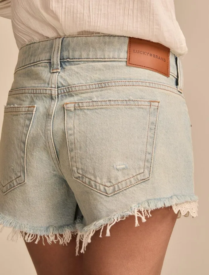 Low Rise Festival Short Hippie Wash Women Lucky Brand Shorts