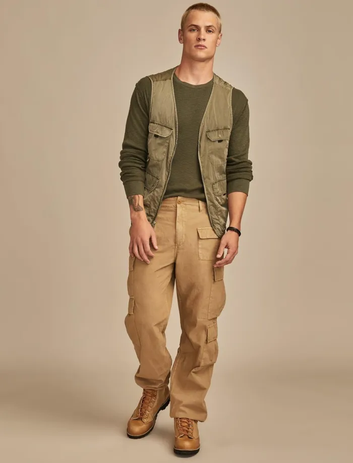 Lucky X Army Vest Olive Night Men Lucky Brand Jackets and Outerwear