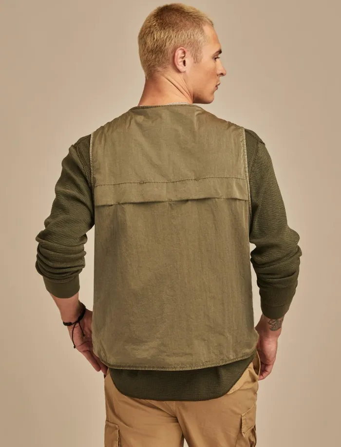 Lucky X Army Vest Olive Night Men Lucky Brand Jackets and Outerwear