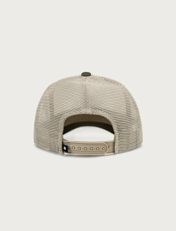 Luckys Burger Joint Trucker Light Green Women Lucky Brand Hats