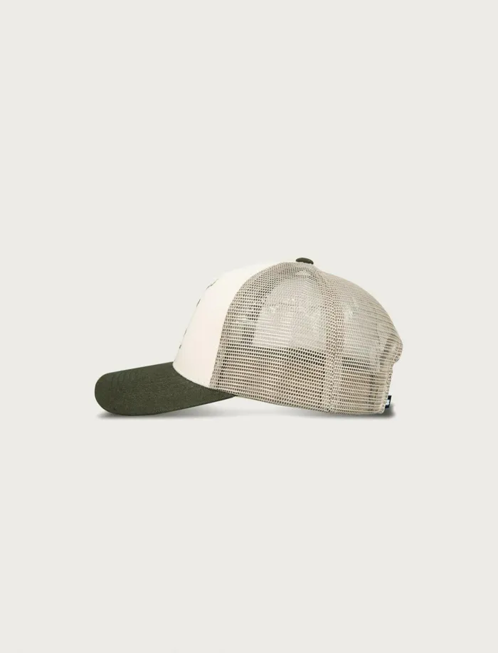 Luckys Burger Joint Trucker Light Green Women Lucky Brand Hats