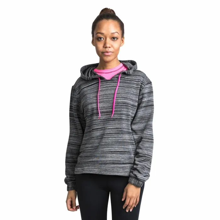 Mair Quick Dry Active Hoodie Grey Marl Women Trespass Hoodies