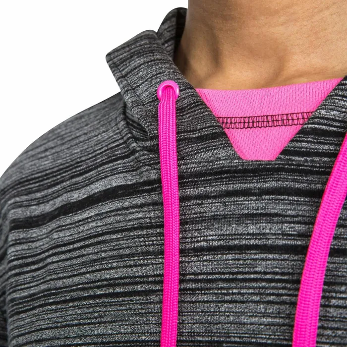 Mair Quick Dry Active Hoodie Grey Marl Women Trespass Hoodies