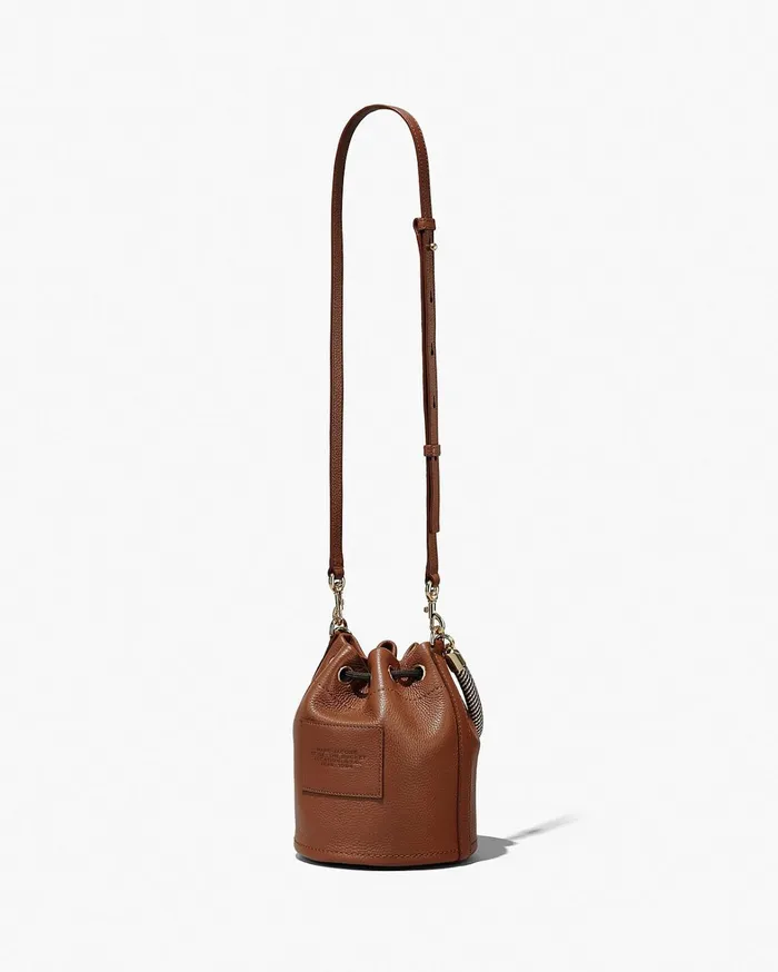 Marc Jacobs Crossbody Bags Women The Leather Bucket Bag Argan Oil