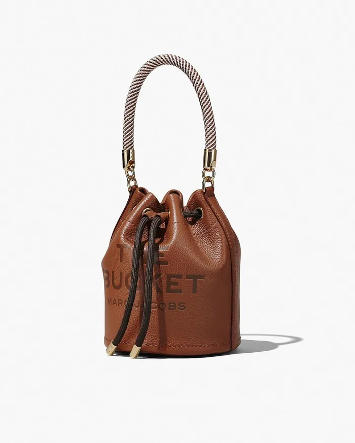 Marc Jacobs Crossbody Bags Women The Leather Bucket Bag Argan Oil
