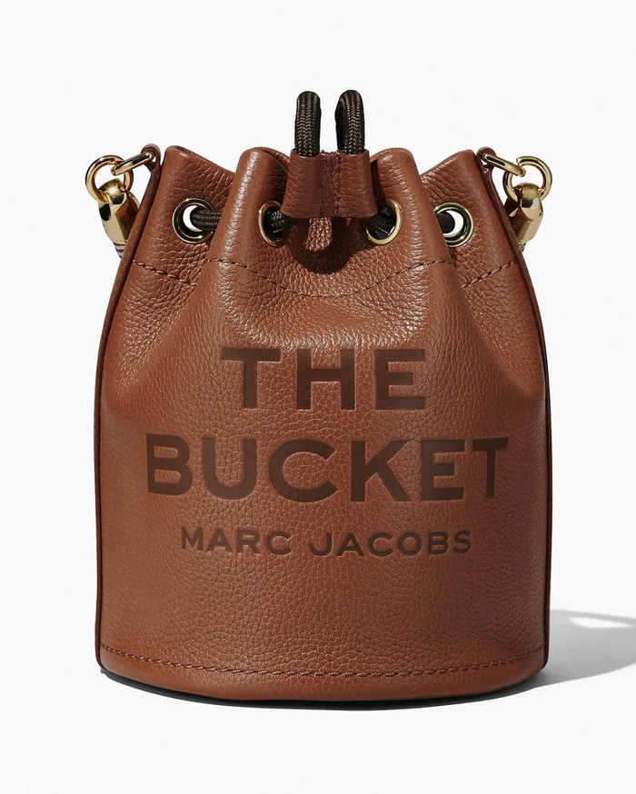 Marc Jacobs Crossbody Bags Women The Leather Bucket Bag Argan Oil