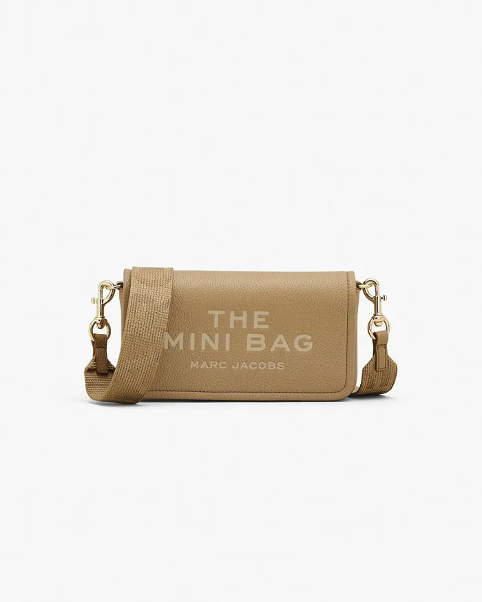 Marc Jacobs Crossbody Bags Women The Leather Mini Bag Camel