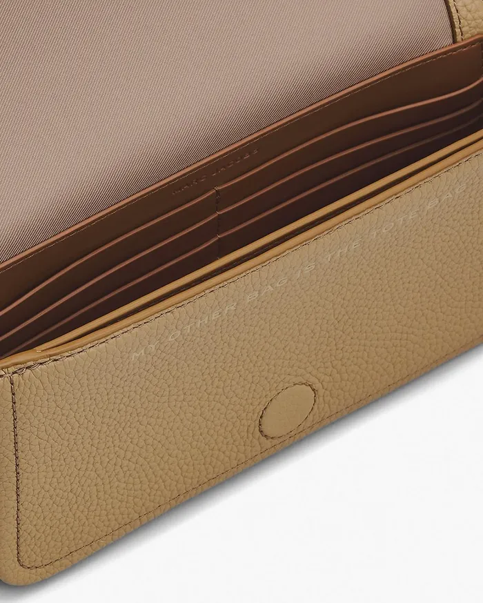 Marc Jacobs Crossbody Bags Women The Leather Mini Bag Camel