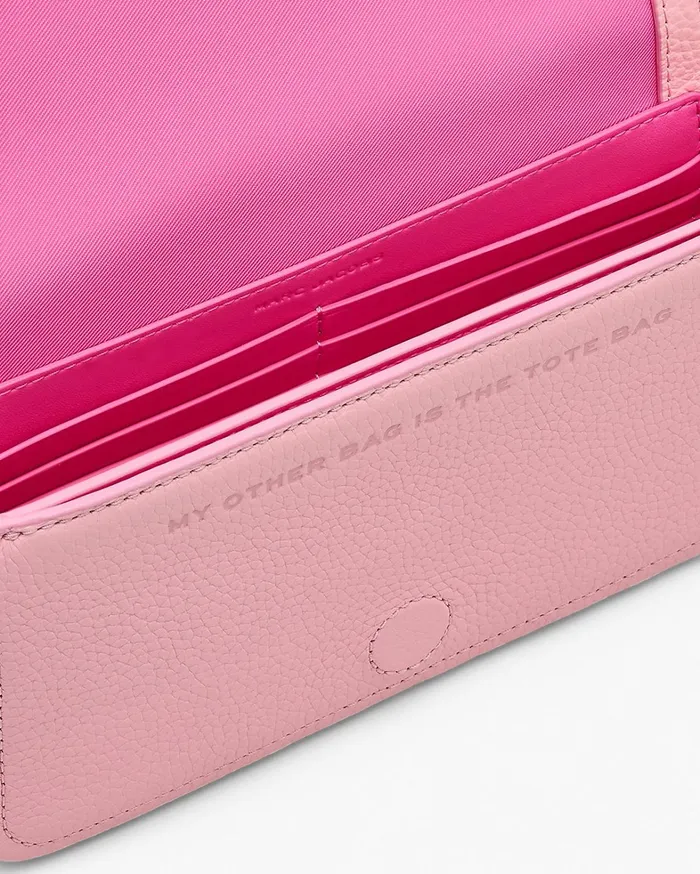 Marc Jacobs Crossbody Bags Women The Leather Mini Bag Ribbon Pink