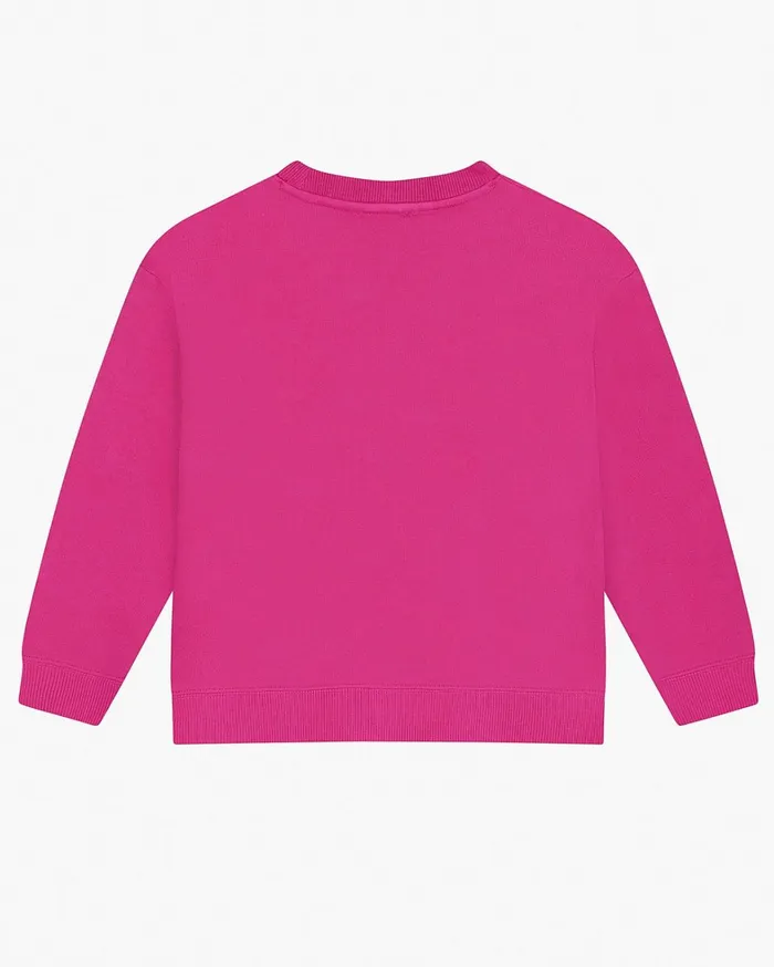 Marc Jacobs Kids The Logo Sweatshirt Hot Pink