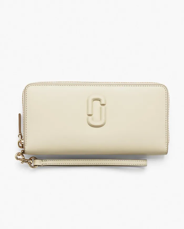 Marc Jacobs Large Wallets Women The Covered J Marc Continental Wallet Cloud White Marc Jacobs Large Wallets Women The Covered J Marc Continental Wallet Cloud White