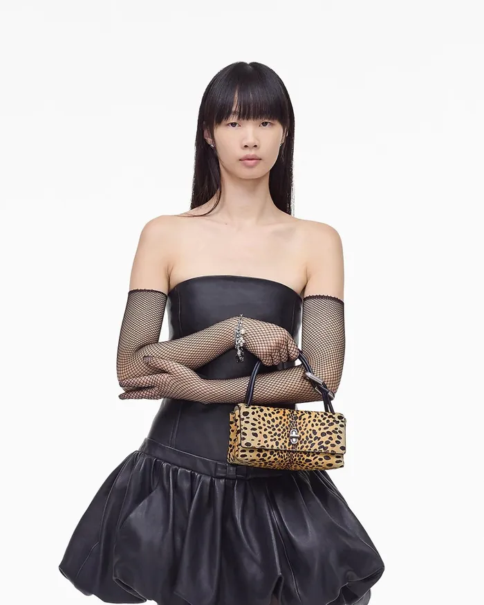 Marc Jacobs The Dual Bag Women The Cheetah Haircalf Mini Dual Bag Black Multi