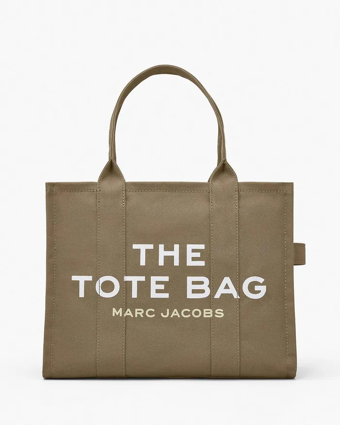 Marc Jacobs The Tote Bag Women The Canvas Large Tote Bag Slate Green