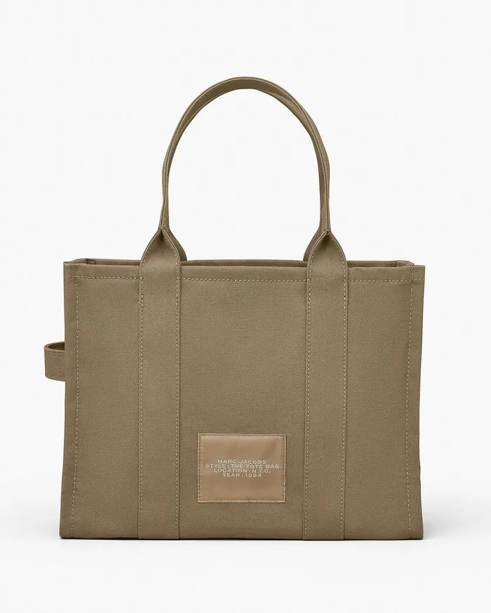Marc Jacobs The Tote Bag Women The Canvas Large Tote Bag Slate Green