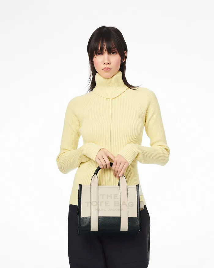 Marc Jacobs The Tote Bag Women The Colorblock Small Tote Bag Ivory Multi