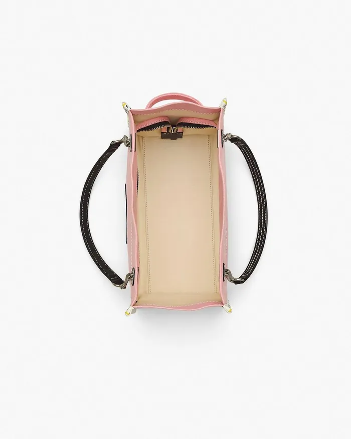 Marc Jacobs The Tote Bag Women The Denim Chain Medium Tote Bag Ribbon Pink
